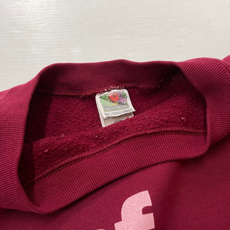 【中古品】【メンズ】 FRUIT O THE LOOM フルーツオブザルーム 90's DEF JAM RECORDS 90年代 デフ・ジャムレコーディングス スウェット 長袖 トップス トレーナー 145-260318-yo-04-tei サイズ：XXXL カラー：レッド 万代Net店