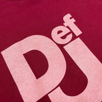 【中古品】【メンズ】 FRUIT O THE LOOM フルーツオブザルーム 90's DEF JAM RECORDS 90年代 デフ・ジャムレコーディングス スウェット 長袖 トップス トレーナー 145-260318-yo-04-tei サイズ：XXXL カラー：レッド 万代Net店