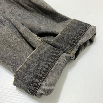 【現状渡し品】【メンズ】 MASTER PIESE マスターピース DENIM JACKET デニムジャケット アウター カバーオール ヴィンテージ加工 142-260330-ko-21-tei サイズ：L カラー：ブラック 万代Net店