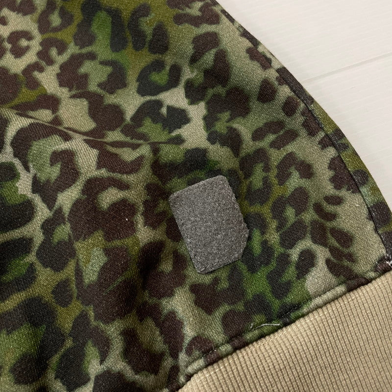 【中古品】【メンズ】 PHINGERIN フィンガリン ZIP HOODIE LEOPARD PD-261-HCS-012 ジップ アップ フーディ 長袖 トップス パーカー 140-260318-yo-09-tei サイズ：L カラー：レオパード 万代Net店
