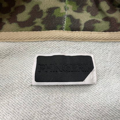 【中古品】【メンズ】 PHINGERIN フィンガリン ZIP HOODIE LEOPARD PD-261-HCS-012 ジップ アップ フーディ 長袖 トップス パーカー 140-260318-yo-09-tei サイズ：L カラー：レオパード 万代Net店