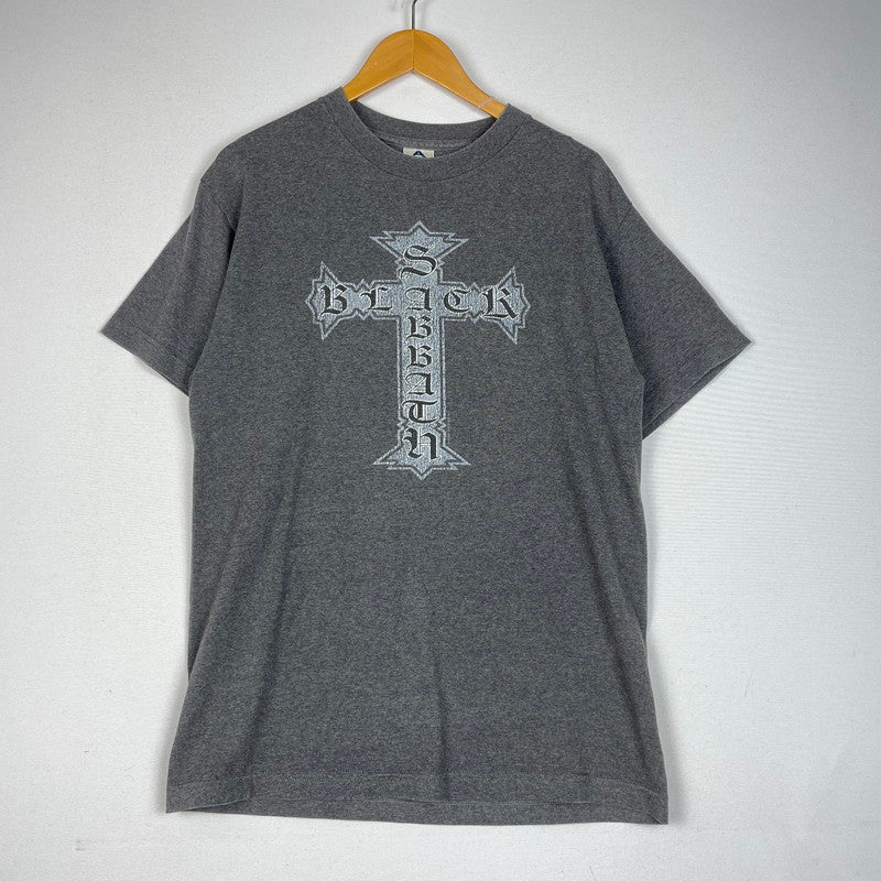 【中古品】【メンズ】 ALSTYLE アルスタイル 00's BLACK SABBATH 2000年代 ブラックサバス Tシャツ 半袖 トップス 145-260318-yo-03-tei サイズ：M カラー：グレー 万代Net店