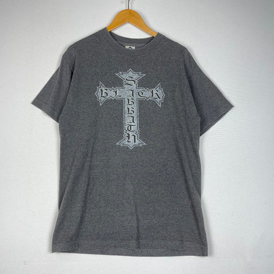 【中古品】【メンズ】 ALSTYLE アルスタイル 00's BLACK SABBATH 2000年代 ブラックサバス Tシャツ 半袖 トップス 145-260318-yo-03-tei サイズ：M カラー：グレー 万代Net店