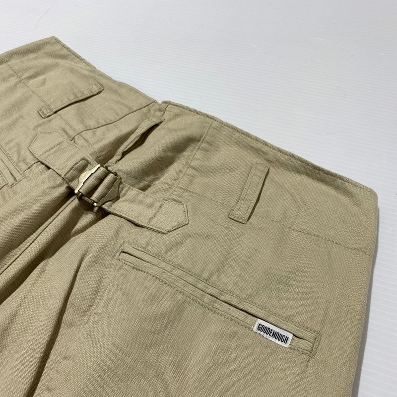【中古品】【メンズ】 GOOD ENOUGH グッドイナフ 90's CHINO PANTS 90年代 チノパンツ ボトムス オレンジタブ シンチバック 153-260323-ko-20-tei サイズ：M カラー：ベージュ 万代Net店