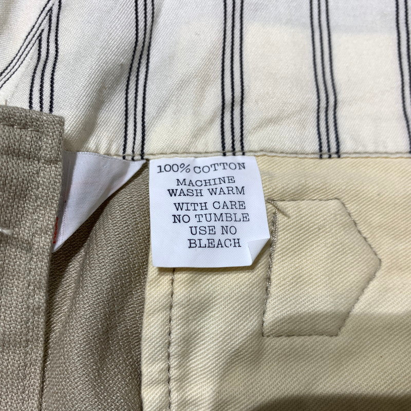 【中古品】【メンズ】 GOOD ENOUGH グッドイナフ 90's CHINO PANTS 90年代 チノパンツ ボトムス オレンジタブ シンチバック 153-260323-ko-20-tei サイズ：M カラー：ベージュ 万代Net店