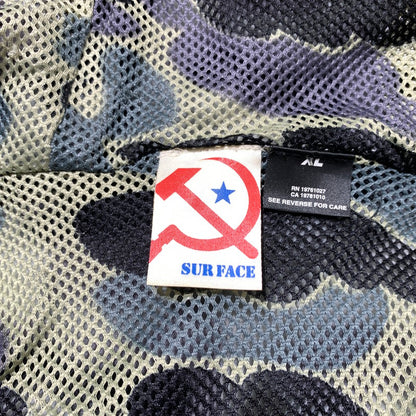【現状渡し品】【メンズ】 SURFACE サーフェイス FREE HUNTING JACKET フリース ハンティング ジャケット アウター ソ連軍タグ 145-260330-ko-19-tei サイズ：XL カラー：グレー 万代Net店