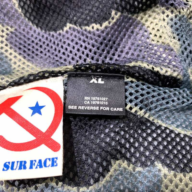 【現状渡し品】【メンズ】 SURFACE サーフェイス FREE HUNTING JACKET フリース ハンティング ジャケット アウター ソ連軍タグ 145-260330-ko-19-tei サイズ：XL カラー：グレー 万代Net店