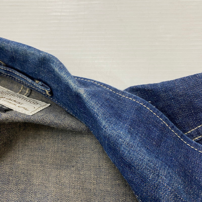 【中古品】【メンズ】 NEIGHBORHOOD ネイバーフッド ALLS C-AIO 132NYNH-PTM02 オールズ オールインワン ツナギ 158-260325-ks-17-tei サイズ：S カラー：インディゴ 万代Net店