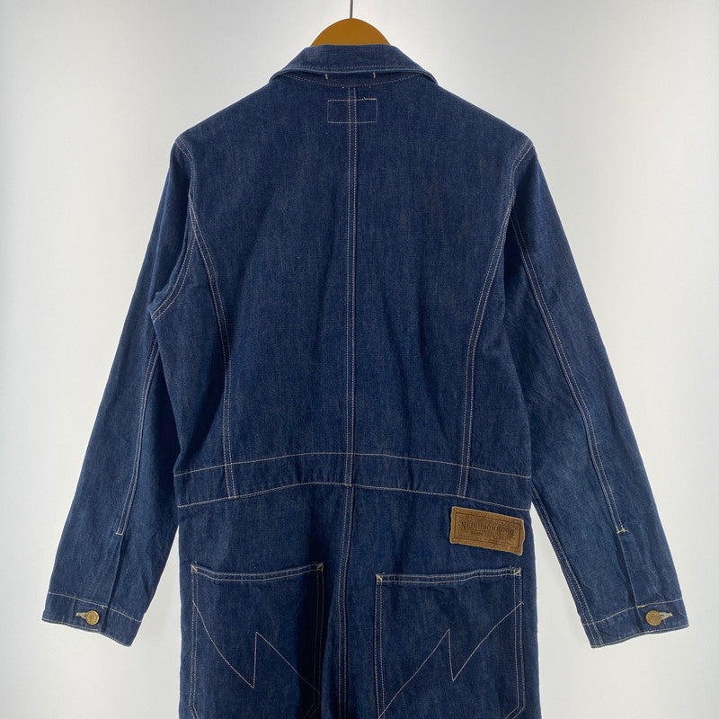 【中古品】【メンズ】 NEIGHBORHOOD ネイバーフッド ALLS C-AIO 132NYNH-PTM02 オールズ オールインワン ツナギ 158-260325-ks-17-tei サイズ：S カラー：インディゴ 万代Net店