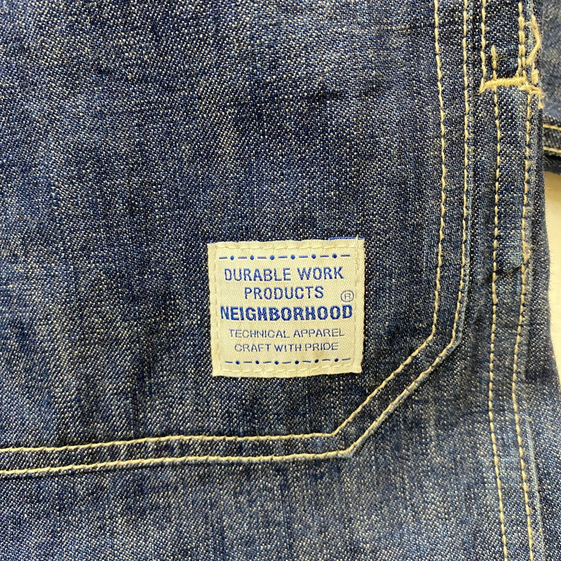 【中古品】【メンズ】 NEIGHBORHOOD ネイバーフッド ALLS C-AIO 132NYNH-PTM02 オールズ オールインワン ツナギ 158-260325-ks-17-tei サイズ：S カラー：インディゴ 万代Net店