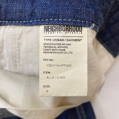 【中古品】【メンズ】 NEIGHBORHOOD ネイバーフッド ALLS C-AIO 132NYNH-PTM02 オールズ オールインワン ツナギ 158-260325-ks-17-tei サイズ：S カラー：インディゴ 万代Net店
