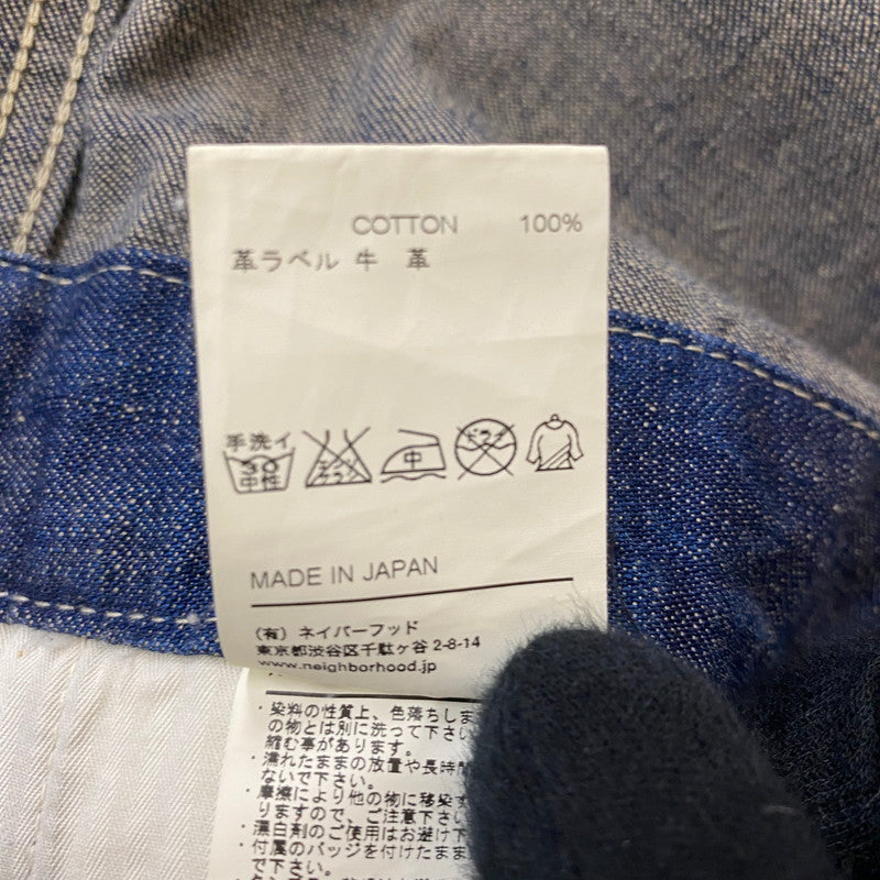 【中古品】【メンズ】 NEIGHBORHOOD ネイバーフッド ALLS C-AIO 132NYNH-PTM02 オールズ オールインワン ツナギ 158-260325-ks-17-tei サイズ：S カラー：インディゴ 万代Net店