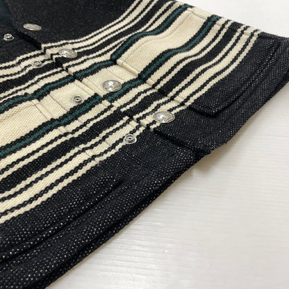 【中古品】【メンズ】 CALEE キャリー CONCHO VEST コンチョ 付き ベスト トップス 142-260730-sa-01-tei サイズ：M カラー：ブラック 万代Net店