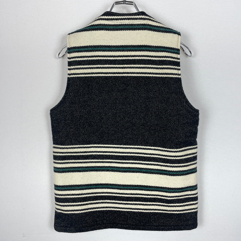 【中古品】【メンズ】 CALEE キャリー CONCHO VEST コンチョ 付き ベスト トップス 142-260730-sa-01-tei サイズ：M カラー：ブラック 万代Net店