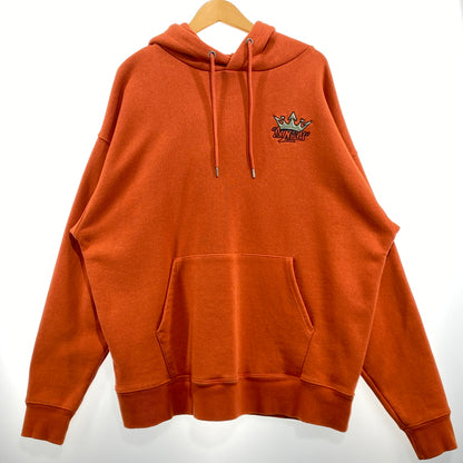 【中古品】【メンズ】 9090 ナインティナインティ PULLOVER FOODIE プルオーバー フーディー 長袖 トップス パーカー 147-260824-sa-13-tei サイズ：L カラー：オレンジ 万代Net店