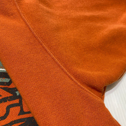 【中古品】【メンズ】 9090 ナインティナインティ PULLOVER FOODIE プルオーバー フーディー 長袖 トップス パーカー 147-260824-sa-13-tei サイズ：L カラー：オレンジ 万代Net店