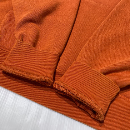 【中古品】【メンズ】 9090 ナインティナインティ PULLOVER FOODIE プルオーバー フーディー 長袖 トップス パーカー 147-260824-sa-13-tei サイズ：L カラー：オレンジ 万代Net店