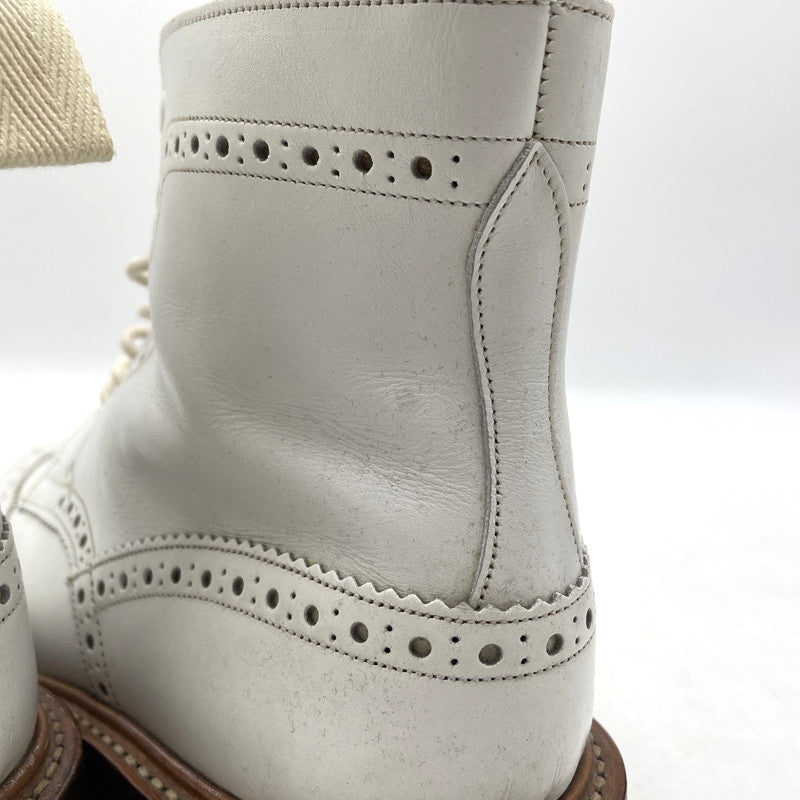 【中古品】【メンズ】 Tricker's トリッカーズ COUNTRY BOOTS m2508 840896 カントリーブーツ 靴 シューズ 164-260420-yo-15-tei サイズ：8 1/2 カラー：ホワイト 万代Net店