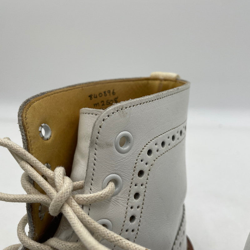 【中古品】【メンズ】 Tricker's トリッカーズ COUNTRY BOOTS m2508 840896 カントリーブーツ 靴 シューズ 164-260420-yo-15-tei サイズ：8 1/2 カラー：ホワイト 万代Net店