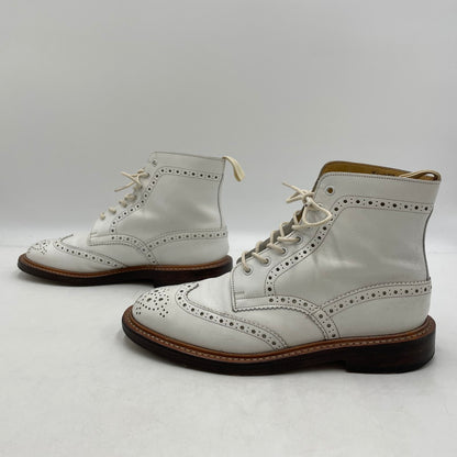 【中古品】【メンズ】 Tricker's トリッカーズ COUNTRY BOOTS m2508 840896 カントリーブーツ 靴 シューズ 164-260420-yo-15-tei サイズ：8 1/2 カラー：ホワイト 万代Net店