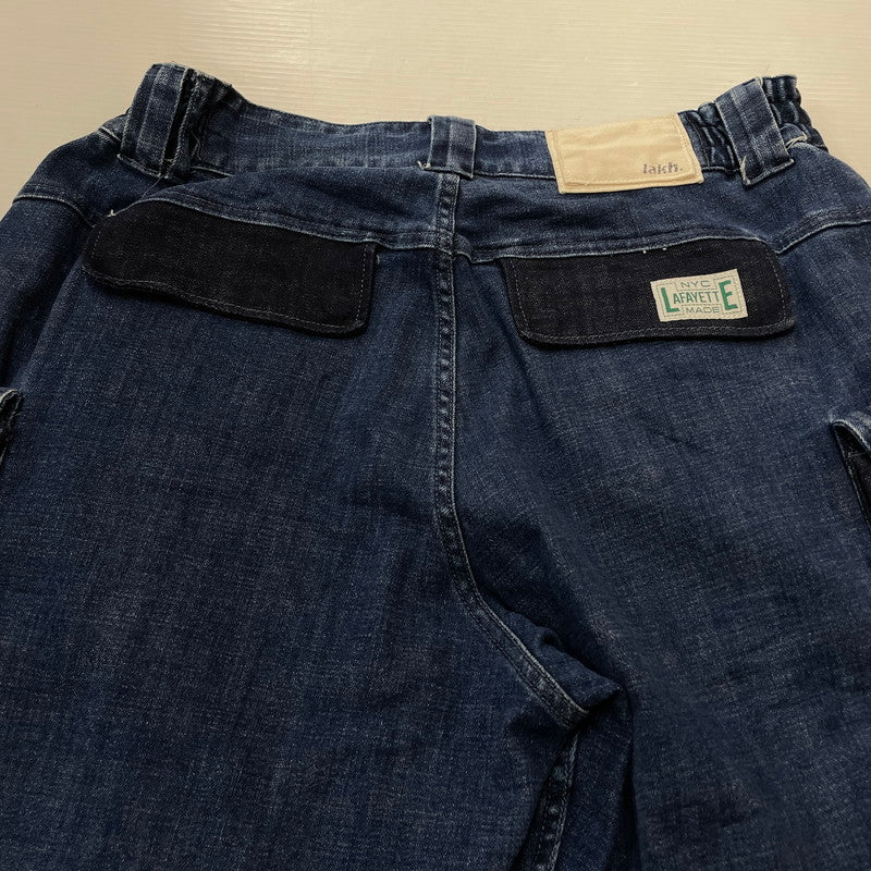 【中古品】【メンズ】 LFYT エルエフワイティー × LAKH ラク 別注コラボ 10 POCKETS DENIM PANTS 10ポケット デニムパンツ ボトムス ジーンズ 153-260806-ss-08-tei サイズ：L カラー：インディゴ 万代Net店