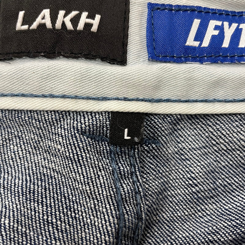 【中古品】【メンズ】 LFYT エルエフワイティー × LAKH ラク 別注コラボ 10 POCKETS DENIM PANTS 10ポケット デニムパンツ ボトムス ジーンズ 153-260806-ss-08-tei サイズ：L カラー：インディゴ 万代Net店