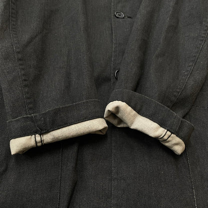 【中古品】【メンズ】 WILLY CHAVARIA ウィリーチャバリア DENIM COAT WCFW16015 デニムコート ライトアウター 141-260623-yo-04-tei サイズ：L カラー：グレー 万代Net店