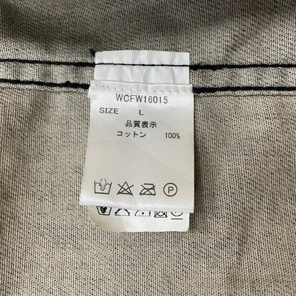【中古品】【メンズ】 WILLY CHAVARIA ウィリーチャバリア DENIM COAT WCFW16015 デニムコート ライトアウター 141-260623-yo-04-tei サイズ：L カラー：グレー 万代Net店