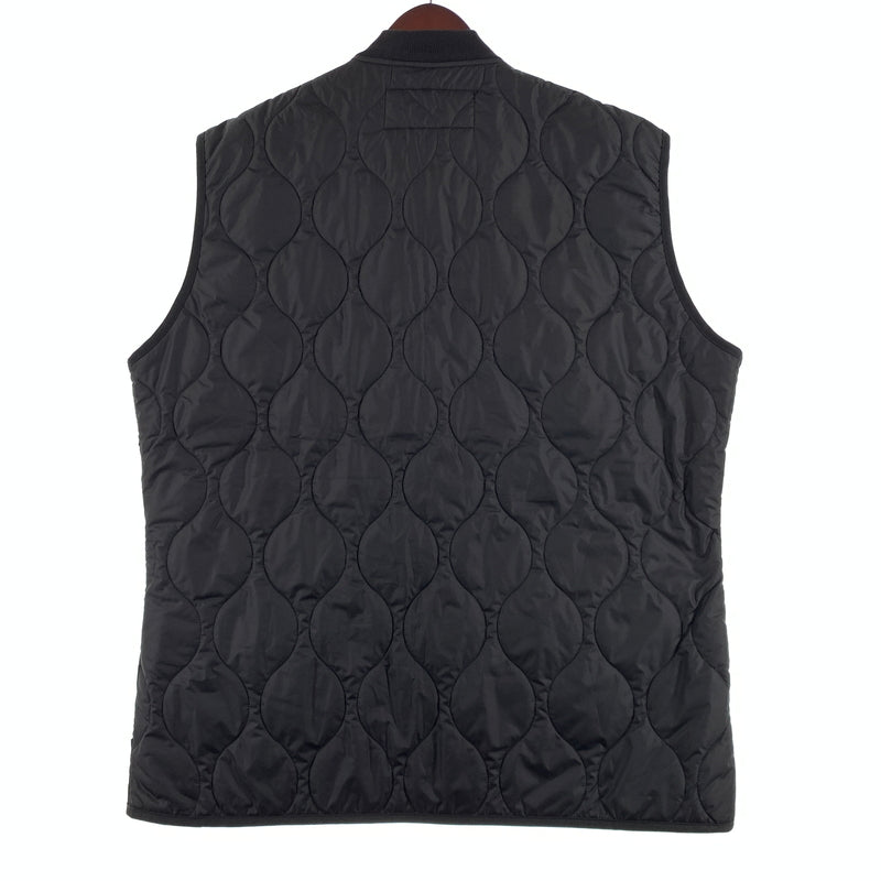 【現状渡し品】【メンズ】 HYDROGEN ハイドロゲン QUILTED VEST キルティングベスト ライトアウター 141-260720-ko-15-tei サイズ：XXXL カラー：ブラック 万代Net店