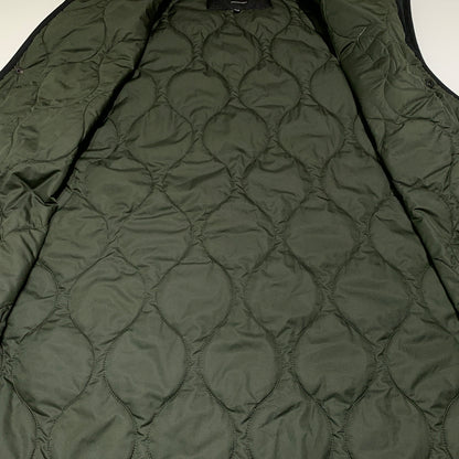 【現状渡し品】【メンズ】 HYDROGEN ハイドロゲン QUILTED VEST キルティングベスト ライトアウター 141-260720-ko-15-tei サイズ：XXXL カラー：ブラック 万代Net店