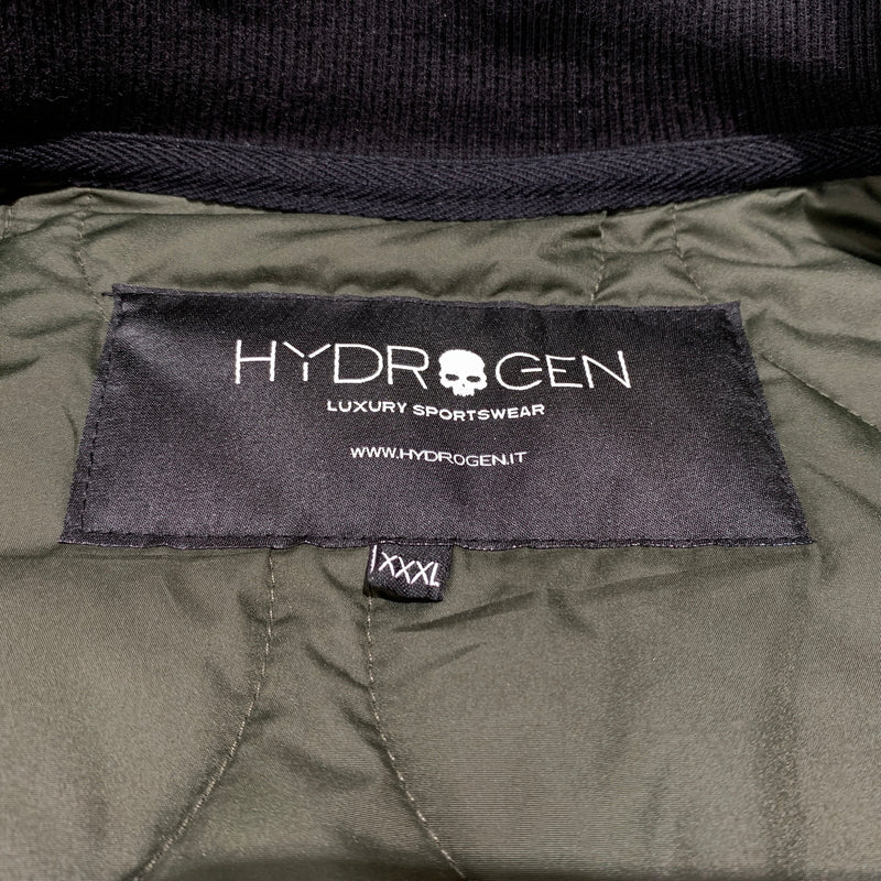 【現状渡し品】【メンズ】 HYDROGEN ハイドロゲン QUILTED VEST キルティングベスト ライトアウター 141-260720-ko-15-tei サイズ：XXXL カラー：ブラック 万代Net店