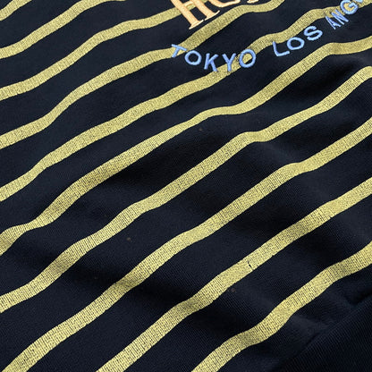 【中古品】【メンズ】 BALENCIAGA バレンシアガ HOMME OVERSIZED SWEAT 485947 オム オーバーサイズ スウェット 長袖 トップス トレーナー 141-260318-yo-05-tei サイズ：L カラー：ブラック/イエロー 万代Net店