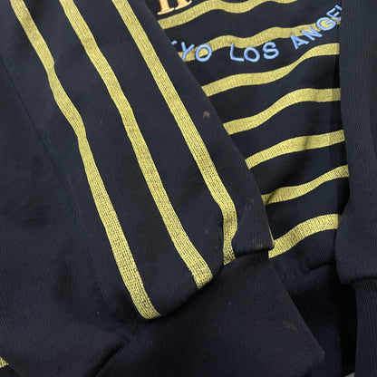 【中古品】【メンズ】 BALENCIAGA バレンシアガ HOMME OVERSIZED SWEAT 485947 オム オーバーサイズ スウェット 長袖 トップス トレーナー 141-260318-yo-05-tei サイズ：L カラー：ブラック/イエロー 万代Net店