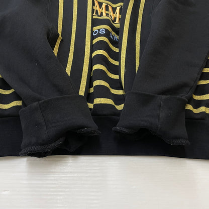 【中古品】【メンズ】 BALENCIAGA バレンシアガ HOMME OVERSIZED SWEAT 485947 オム オーバーサイズ スウェット 長袖 トップス トレーナー 141-260318-yo-05-tei サイズ：L カラー：ブラック/イエロー 万代Net店