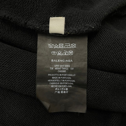 【中古品】【メンズ】 BALENCIAGA バレンシアガ HOMME OVERSIZED SWEAT 485947 オム オーバーサイズ スウェット 長袖 トップス トレーナー 141-260318-yo-05-tei サイズ：L カラー：ブラック/イエロー 万代Net店