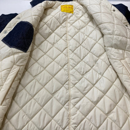 【中古品】【メンズ】 Levi's リーバイス REVERSIBLE QUILTED COAT リバーシブル キルティング コート アウター 145-260401-ks-19-tei サイズ：S カラー：ホワイト 万代Net店