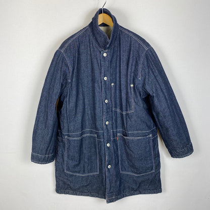 【中古品】【メンズ】 Levi's リーバイス REVERSIBLE QUILTED COAT リバーシブル キルティング コート アウター 145-260401-ks-19-tei サイズ：S カラー：ホワイト 万代Net店