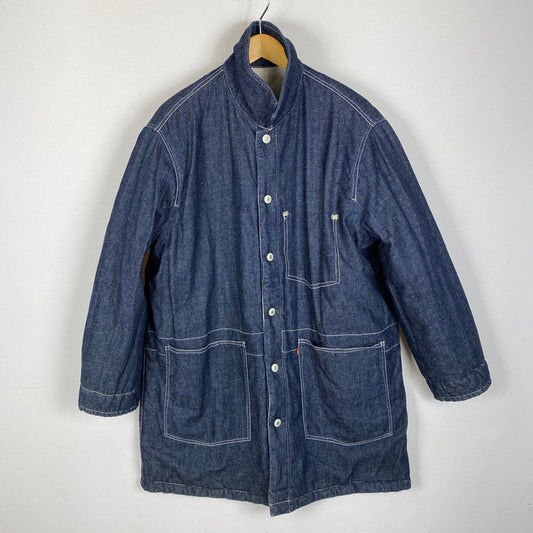 【中古品】【メンズ】 Levi's リーバイス REVERSIBLE QUILTED COAT リバーシブル キルティング コート アウター 145-260401-ks-19-tei サイズ：S カラー：ホワイト 万代Net店