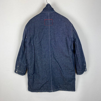 【中古品】【メンズ】 Levi's リーバイス REVERSIBLE QUILTED COAT リバーシブル キルティング コート アウター 145-260401-ks-19-tei サイズ：S カラー：ホワイト 万代Net店