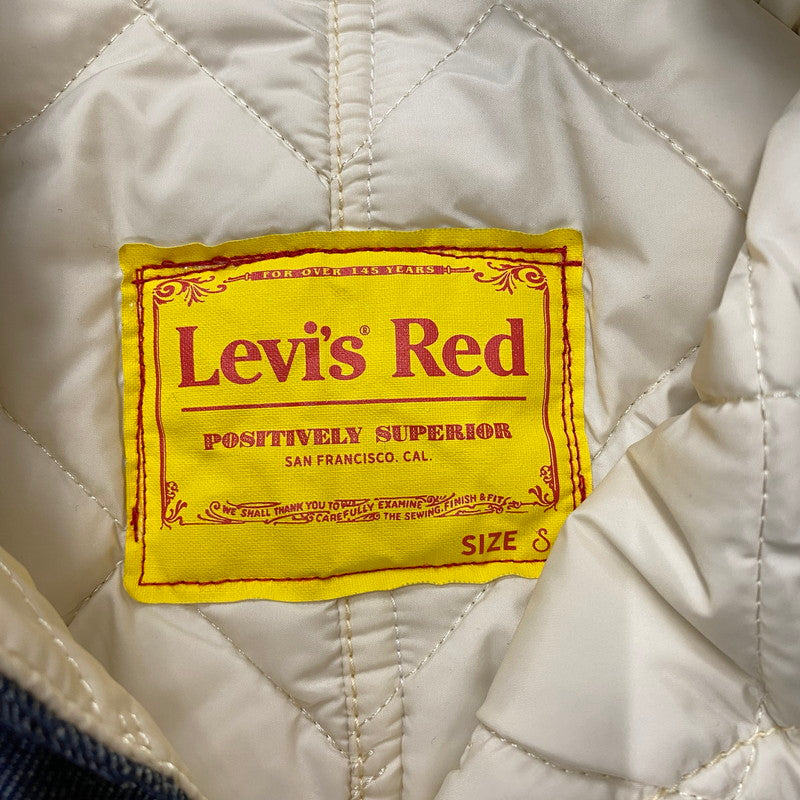 【中古品】【メンズ】 Levi's リーバイス REVERSIBLE QUILTED COAT リバーシブル キルティング コート アウター 145-260401-ks-19-tei サイズ：S カラー：ホワイト 万代Net店