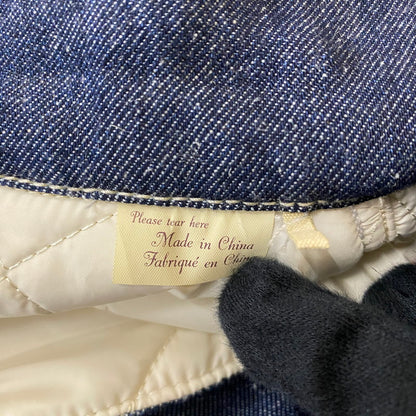 【中古品】【メンズ】 Levi's リーバイス REVERSIBLE QUILTED COAT リバーシブル キルティング コート アウター 145-260401-ks-19-tei サイズ：S カラー：ホワイト 万代Net店