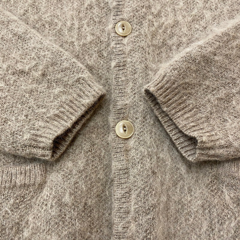 【中古品】【メンズ】 RHC Ron Herman アールエイチシー ロンハーマン 3820800033 23AW MOHAIR KNIT CARDIGAN 140-260325-ks-16-tei サイズ：M カラー：ブラウン 万代Net店