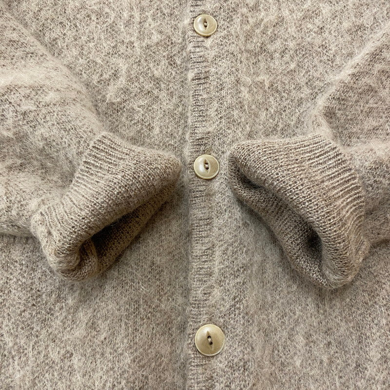 【中古品】【メンズ】 RHC Ron Herman アールエイチシー ロンハーマン 3820800033 23AW MOHAIR KNIT CARDIGAN 140-260325-ks-16-tei サイズ：M カラー：ブラウン 万代Net店