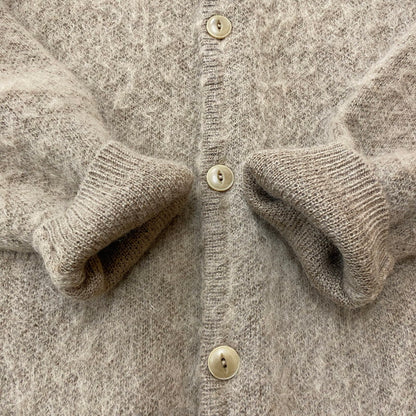 【中古品】【メンズ】 RHC Ron Herman アールエイチシー ロンハーマン 3820800033 23AW MOHAIR KNIT CARDIGAN 140-260325-ks-16-tei サイズ：M カラー：ブラウン 万代Net店