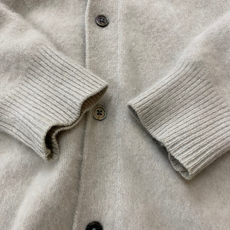【中古品】【メンズ】 Ron Herman ロンハーマン RACCOON KNIT CARDIGAN 3620800033 ラクーン ニット カーディガン 長袖 トップス 140-260325-ks-15-tei サイズ：L カラー：ライトグレー 万代Net店