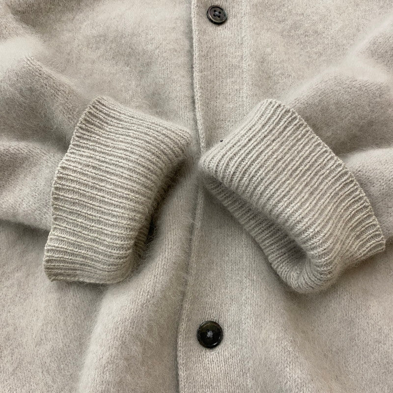 【中古品】【メンズ】 Ron Herman ロンハーマン RACCOON KNIT CARDIGAN 3620800033 ラクーン ニット カーディガン 長袖 トップス 140-260325-ks-15-tei サイズ：L カラー：ライトグレー 万代Net店
