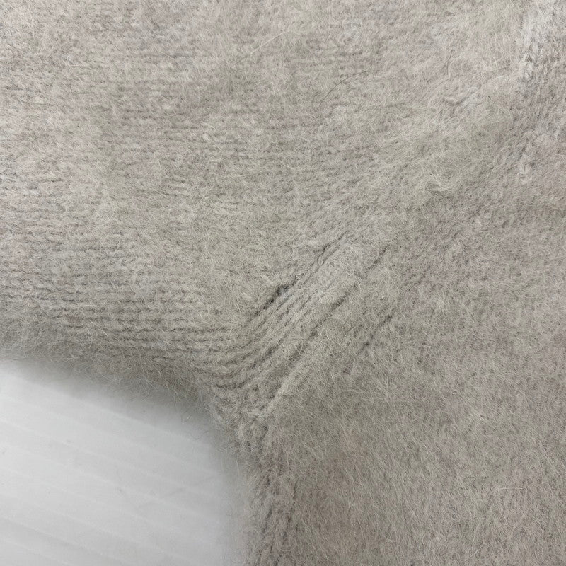 【中古品】【メンズ】 Ron Herman ロンハーマン RACCOON KNIT CARDIGAN 3620800033 ラクーン ニット カーディガン 長袖 トップス 140-260325-ks-15-tei サイズ：L カラー：ライトグレー 万代Net店