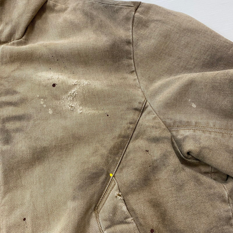 【現状渡し品】【メンズ】 Vuja Dé ヴジャ・デ BECK DESTROYED HOODED BOMBER JACKET ベック ディストロイド フーテッド ボンバージャケット アウター 140-260325-ks-10-tei サイズ：M カラー：ベージュ 万代Net店