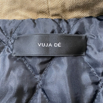 【現状渡し品】【メンズ】 Vuja Dé ヴジャ・デ BECK DESTROYED HOODED BOMBER JACKET ベック ディストロイド フーテッド ボンバージャケット アウター 140-260325-ks-10-tei サイズ：M カラー：ベージュ 万代Net店
