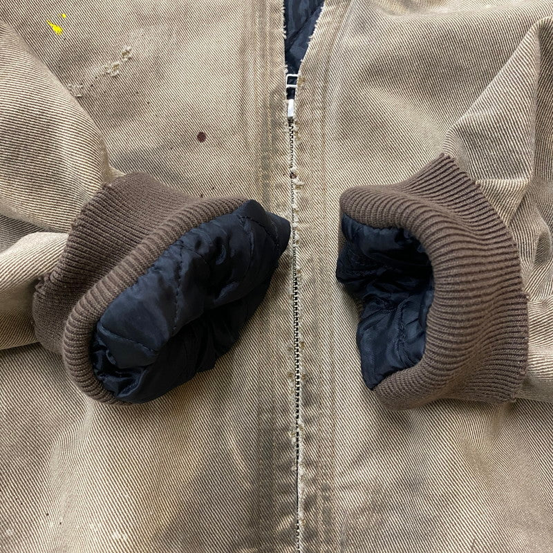【現状渡し品】【メンズ】 Vuja Dé ヴジャ・デ BECK DESTROYED HOODED BOMBER JACKET ベック ディストロイド フーテッド ボンバージャケット アウター 140-260325-ks-10-tei サイズ：M カラー：ベージュ 万代Net店